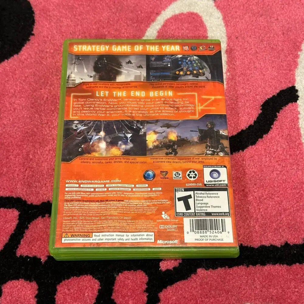 Tom Clancy's EndWar (Microsoft Xbox 360, 2008)